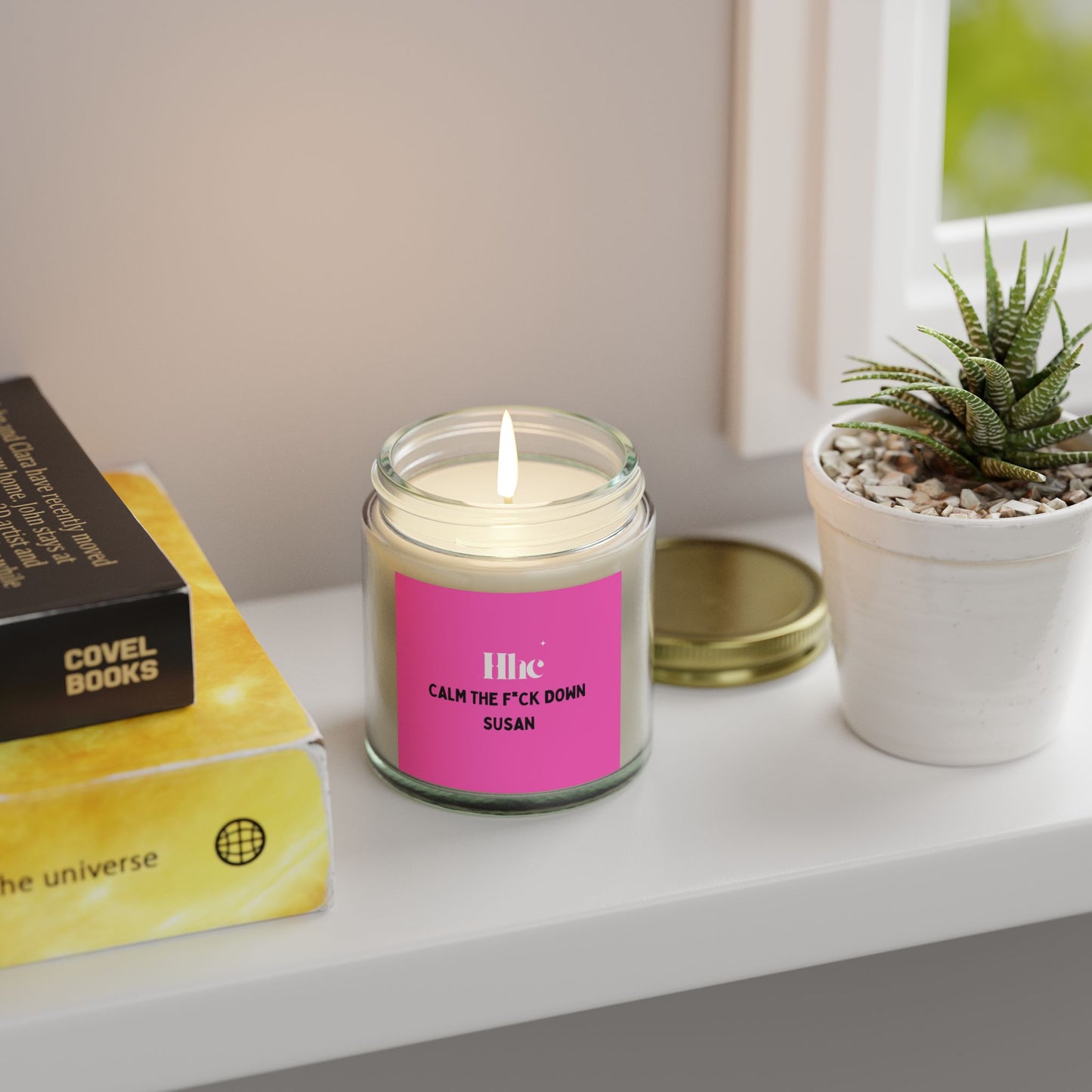 Calm the Fck Down Personalised Candle (4oz, 9oz)