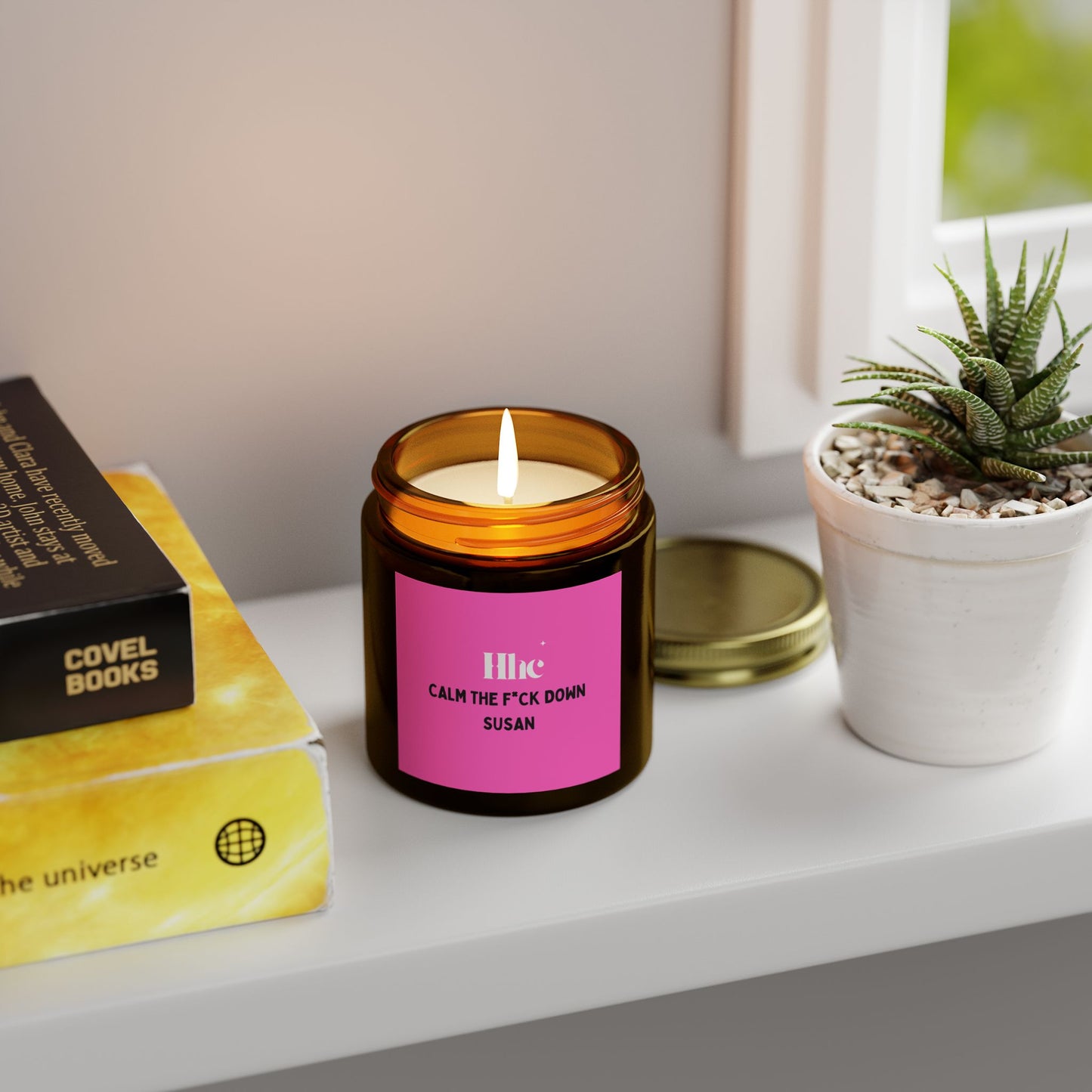 Calm the Fck Down Personalised Candle (4oz, 9oz)