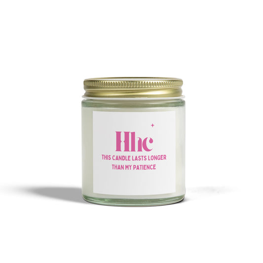 This Candle Lasts Longer Than My Patience. Coconut Apricot Wax (4oz, 9oz)